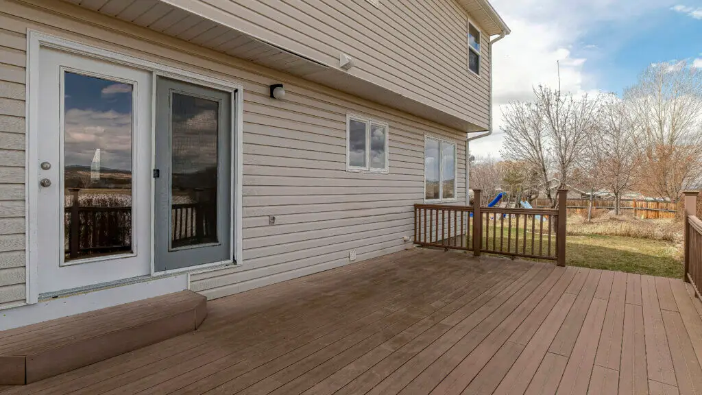 A porch of a house