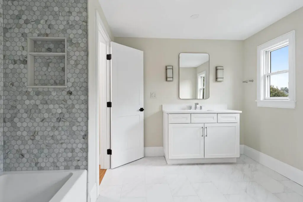 Bathroom remodel for small space