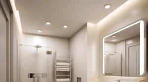 Drop Ceiling in a Bathroom