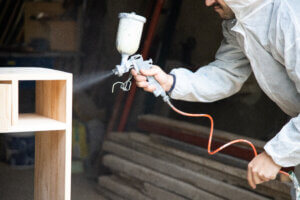 Painting Cabinets With a Spray Gun