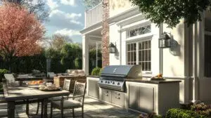 Outdoor Barbecue Area Ideas