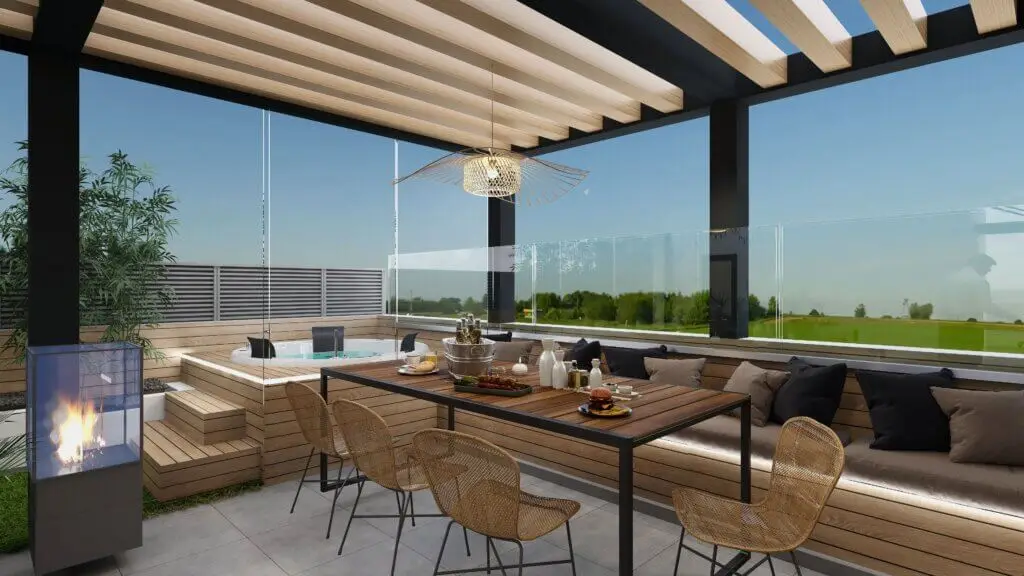 Built-In Deck Seating Ideas