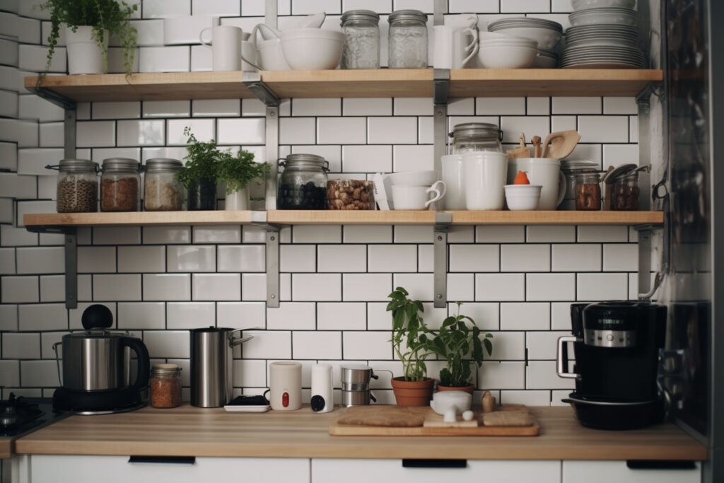 Open Shelving vs Upper Cabinets