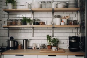 Open Shelving vs Upper Cabinets